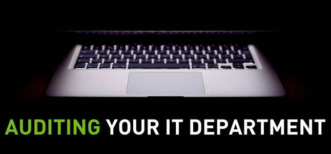 Auditing Your IT Department